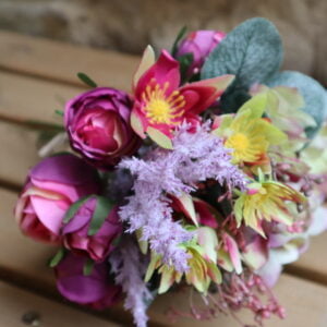 Kytica mix, fuchsiová - Image 1